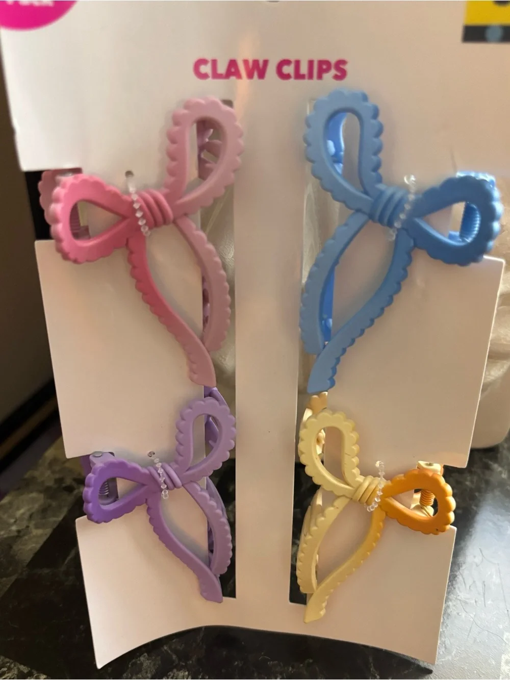 Hair accessories bundle  Double Large Grosgrain Hair Bows in Berry and Sage